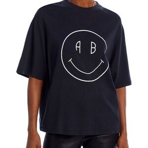Anine Bing Smiley T-Shirt EUC